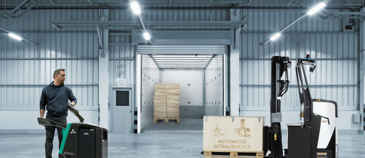 Mixed Manual and Automated Warehouse Fleet Operations